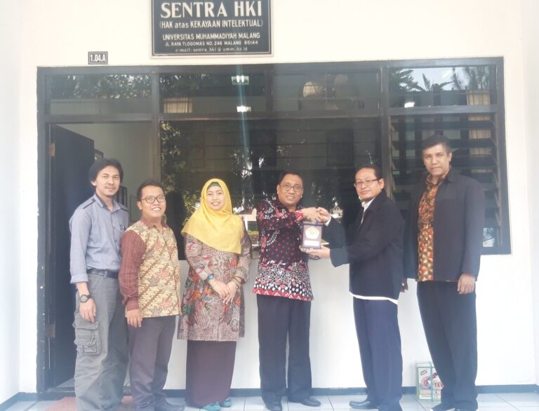 Sentra HKI UMM Terima Kunjungan Studi Banding dari Universitas Muhammadiyah Sidoarjo