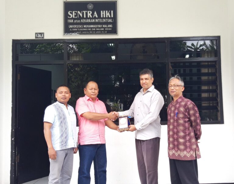 Sentra HKI UMM Terima Magang Personil Sentra KI Universitas Islam Majapahit Mojokerto