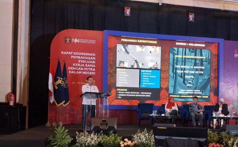 Sentra HKI UMM Hadiri Rapat Koordinasi Evaluasi Kerja Sama dengan Mitra Dalam Negeri yang Diselenggarakan DJKI Kemenkumham RI
