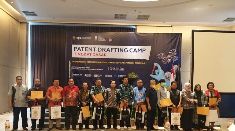 Sentra HKI UMM Ikuti Patent Drafting Camp Tingkat Dasar Bersama DJKI Kemenkumham RI