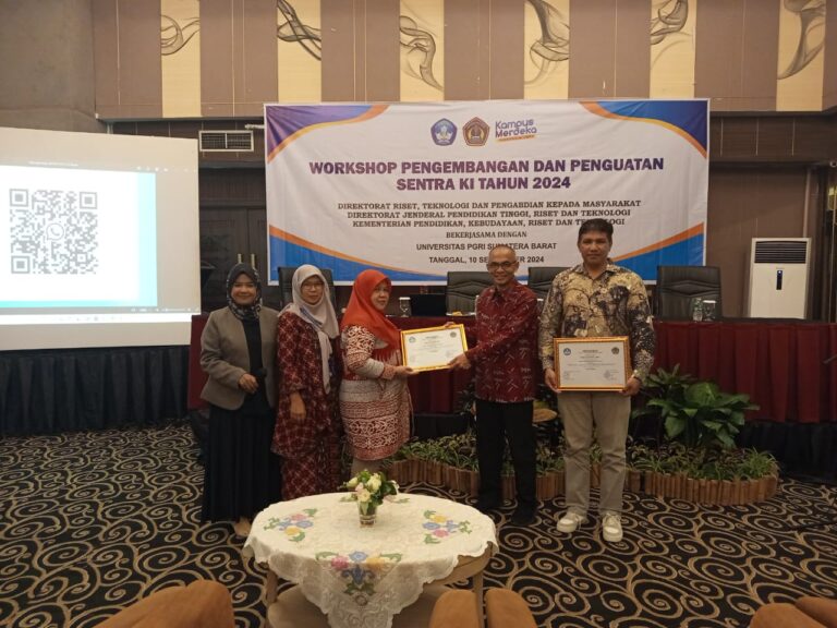 Sentra HKI UMM Hadiri dan Berperan Sebagai Narasumber pada Workshop Sentra Kekayaan Intelektual Tahun 2024 di Padang