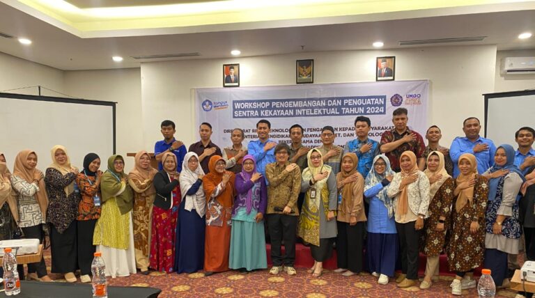 Sentra HKI UMM Berperan Aktif sebagai Narasumber dan Panitia Workshop Sentra KI 2024 di Gorontalo